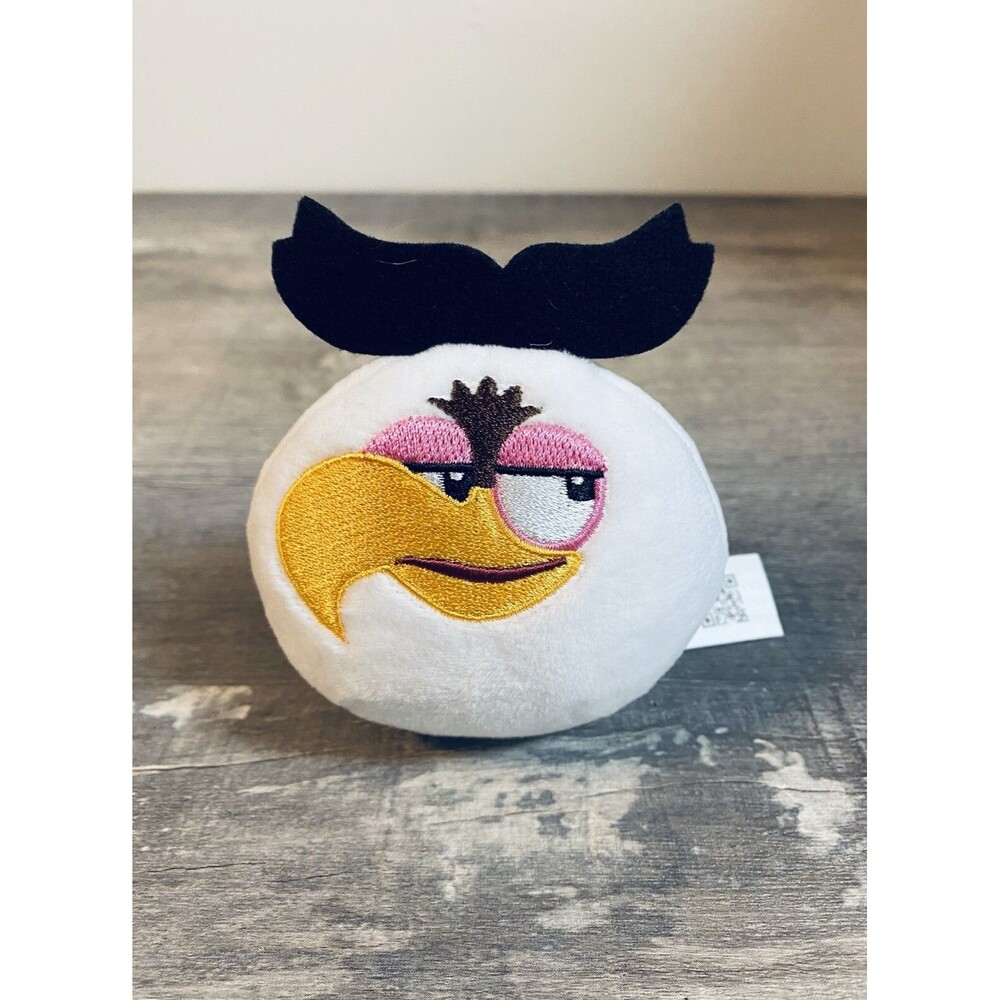 2021 Burger King Angry Birds White Bird Plush Toy